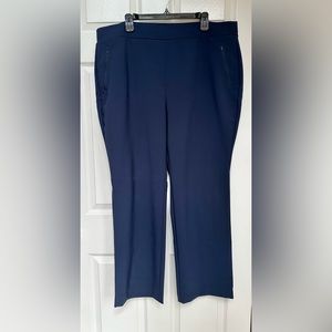 🟢 Like New Lane Bryant size 20 Navy Blue Dress Pant 🟢